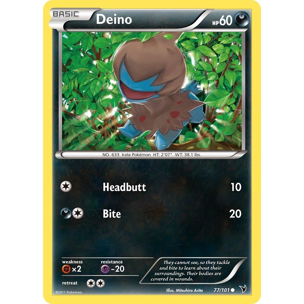 Image for Deino (77/101) (NVI) - Pokemon