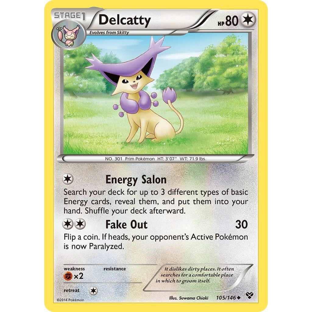 Image for Delcatty (105/146) (XY) - Pokemon