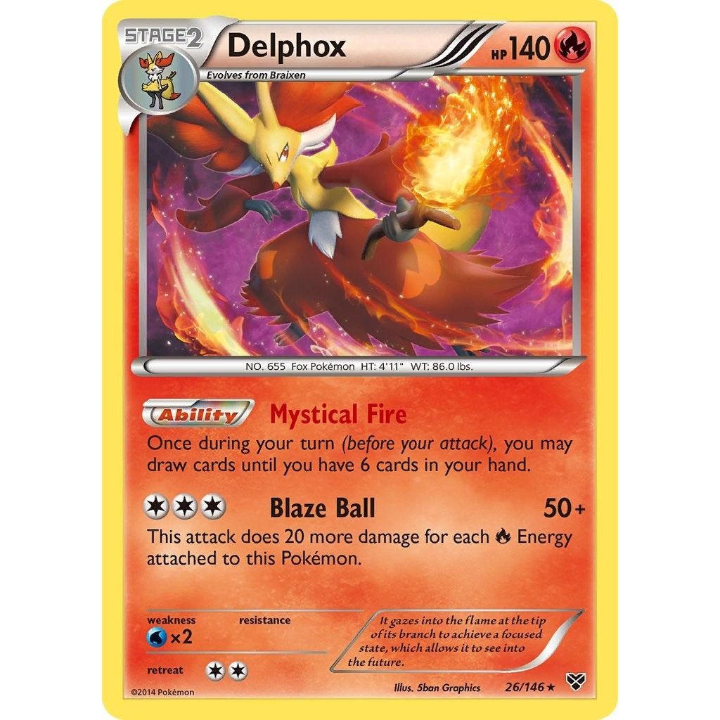 Image for Delphox (26/146) (XY) - Pokemon