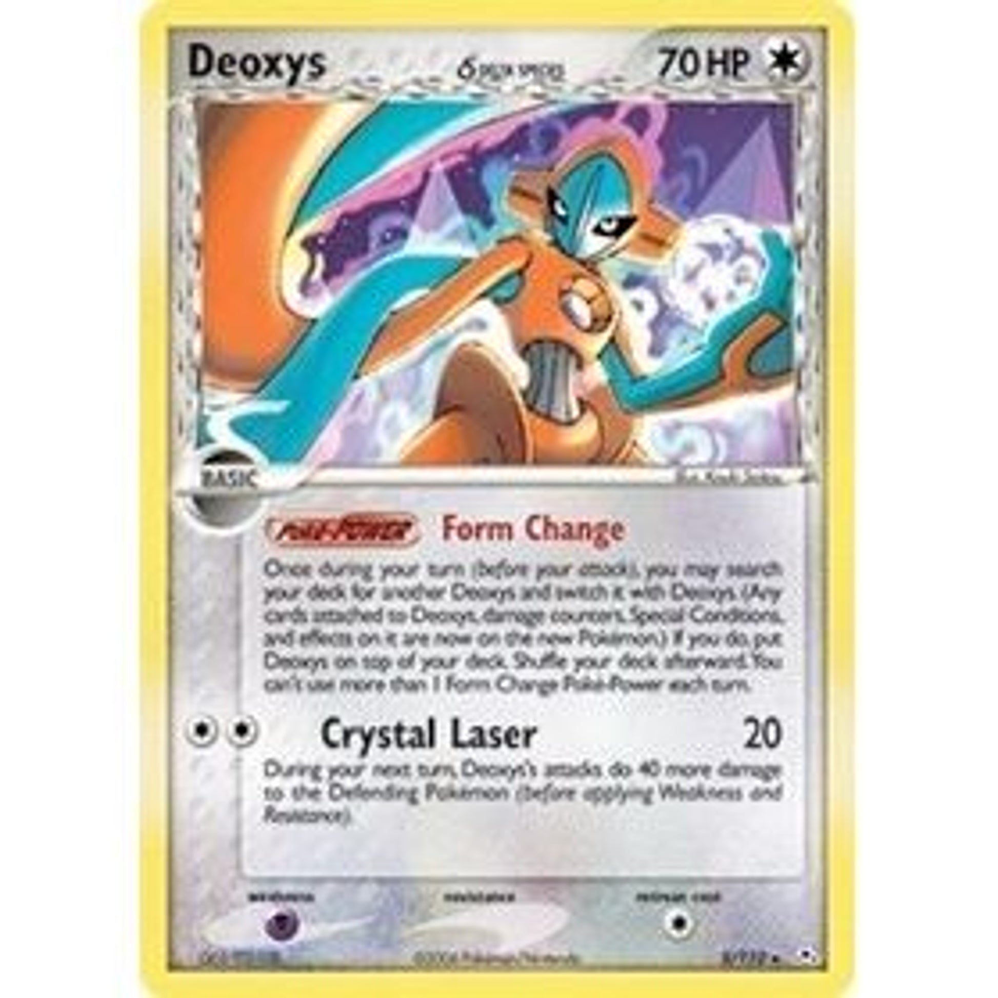 Image for Deoxys (Delta Species - Normal Forme) (5/110) (HP) - Pokemon
