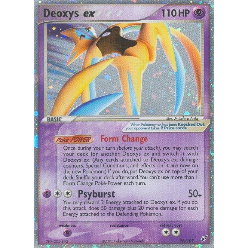 Image for Deoxys ex (Attack Forme) (98/107) (DX) - Pokemon