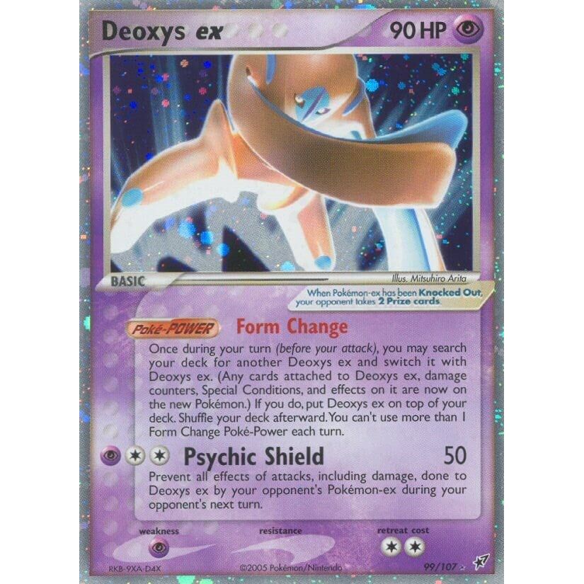 Image for Deoxys ex (Defense Forme) (99/107) (DX) - Pokemon