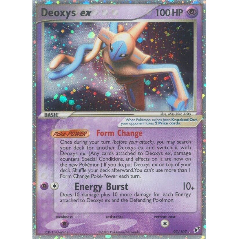 Image for Deoxys ex (Normal Forme) (97/107) (DX) - Pokemon