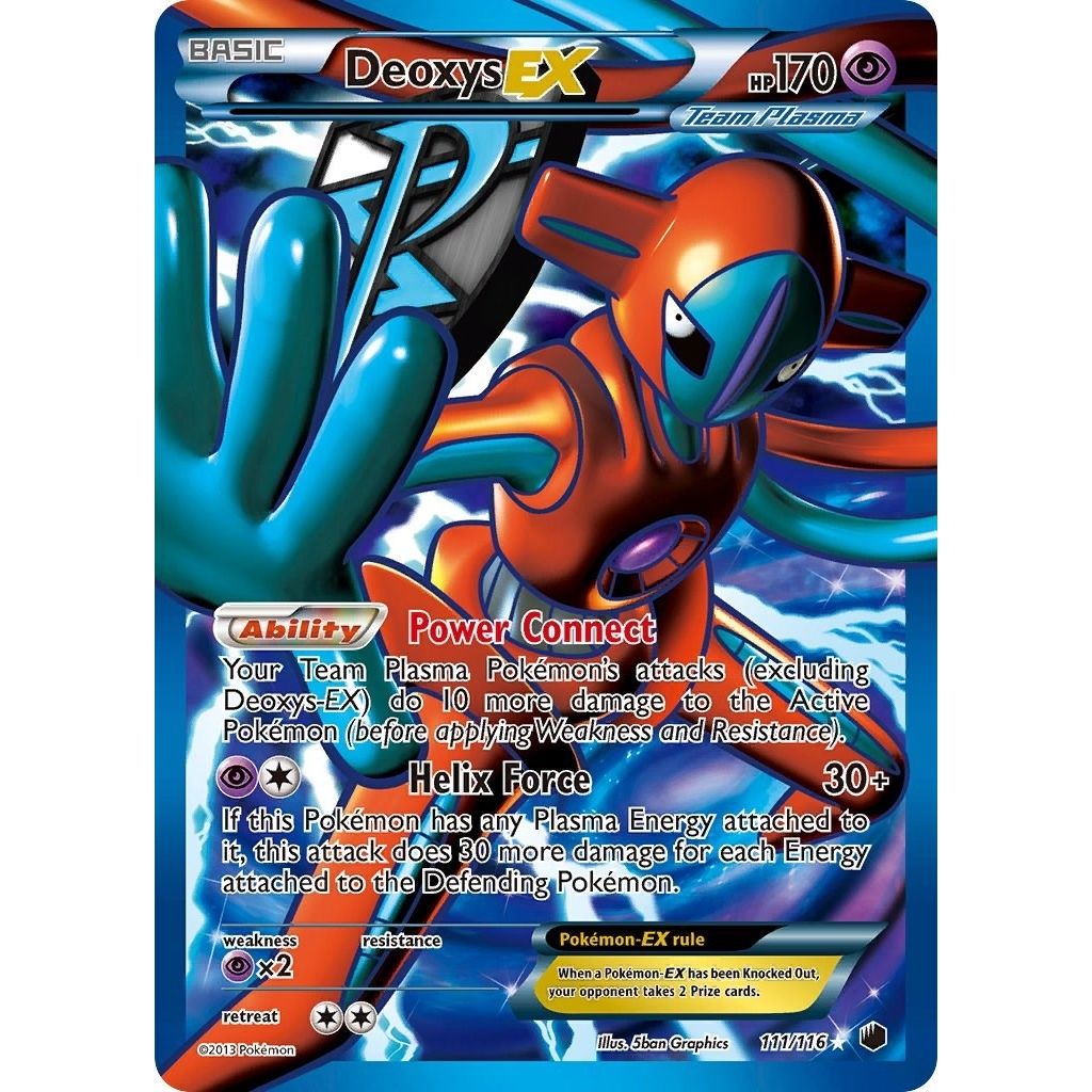 Image for Deoxys EX (Team Plasma) (Full Art) (111/116) (PLF) - Pokemon