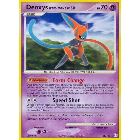 Image for Deoxys Speed Forme (26/146) (LA) - Pokemon