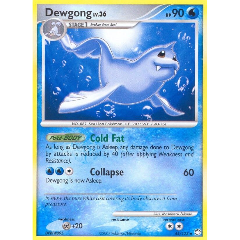 Image for Dewgong (45/123) (MT) - Pokemon