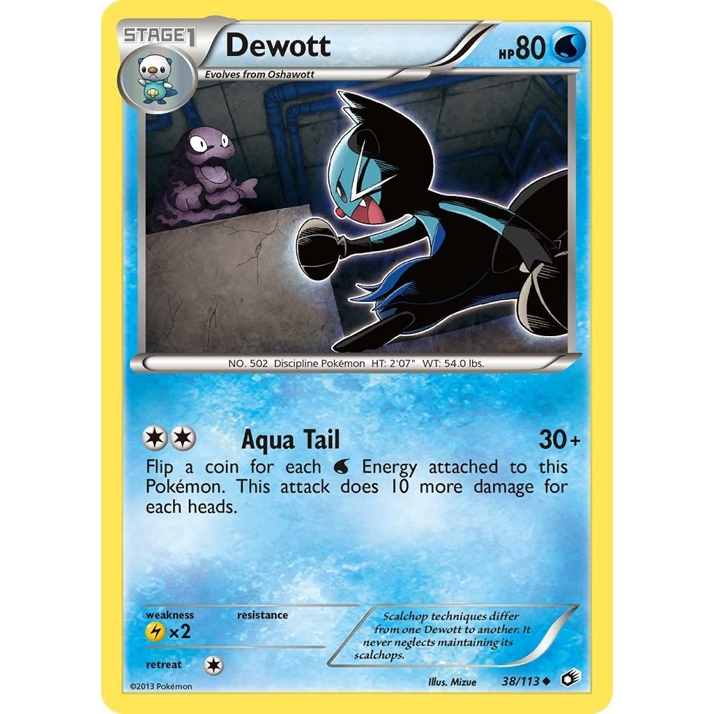 Image for Dewott (38/113) (LTR) - Pokemon