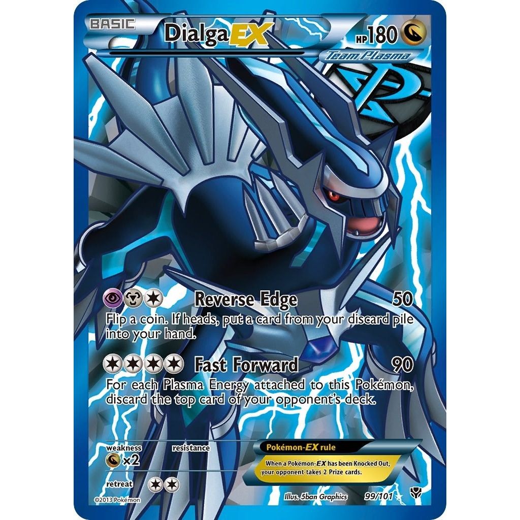 Image for Dialga EX (Team Plasma) (99 Full Art) (99/101) (PLB) - Pokemon