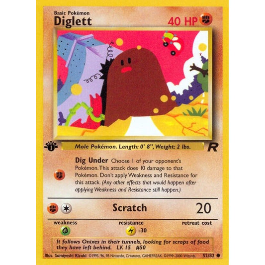 Image for Diglett (52/82) (TR) - Pokemon
