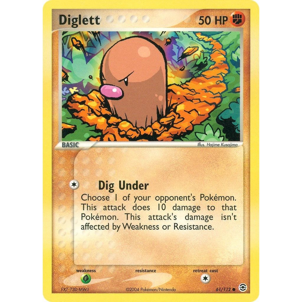 Image for Diglett (61/112) (RG) - Pokemon