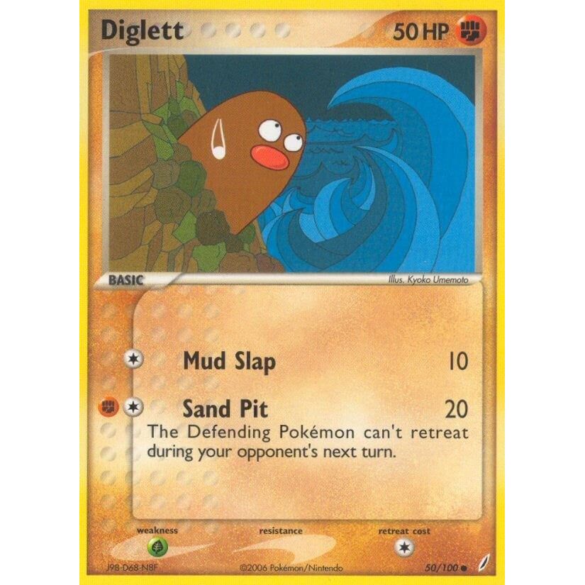 Image for Diglett (50/100) (CG) - Pokemon