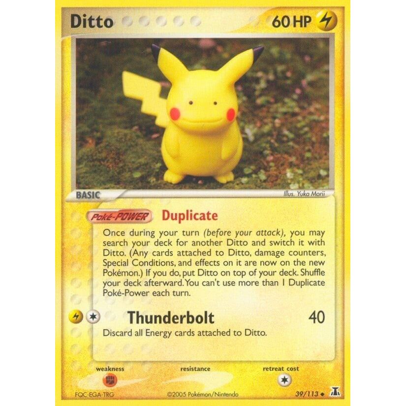 Image for Ditto - 039/113 (Pikachu) (39/113) (DS) - Pokemon