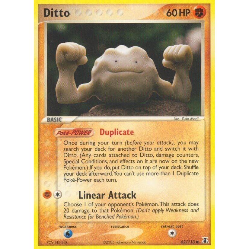Image for Ditto (Geodude) (62/113) (DS) - Pokemon