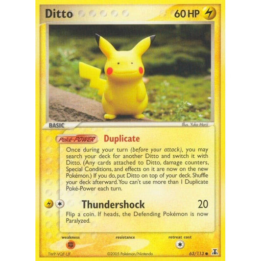 Image for Ditto - 63/113 (Pikachu) (063/113) (DS) - Pokemon