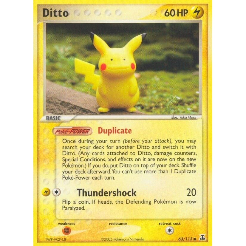Image for Ditto - 63/113 (Pikachu) (063/113) (DS) - Pokemon