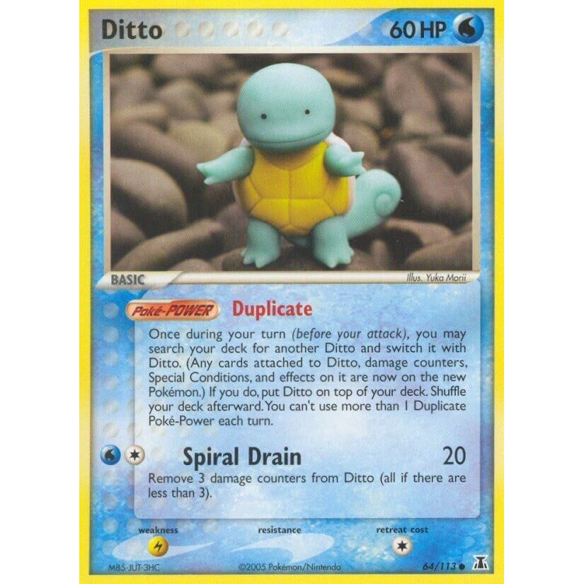Image for Ditto - 64/113 (Squirtle) (064/113) (DS) - Pokemon
