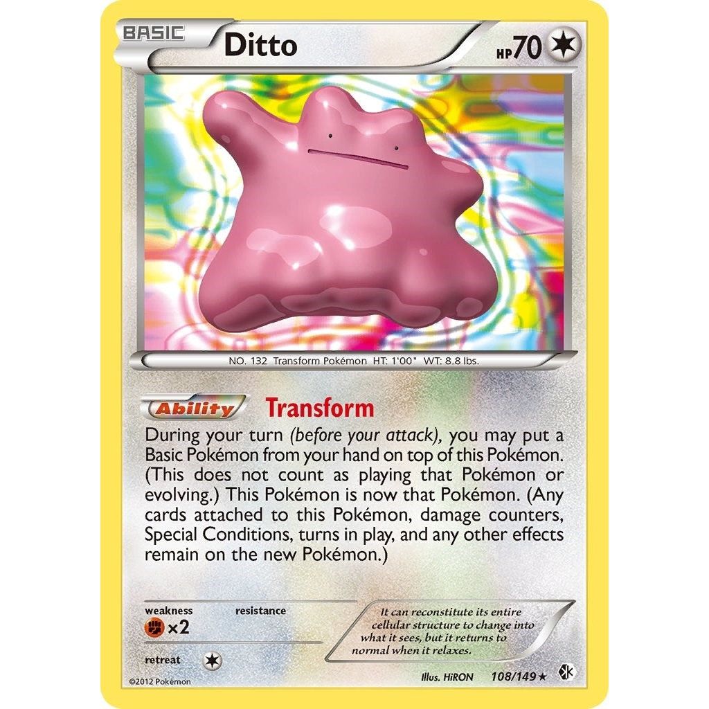 Image for Ditto (108/149) (BCR) - Pokemon