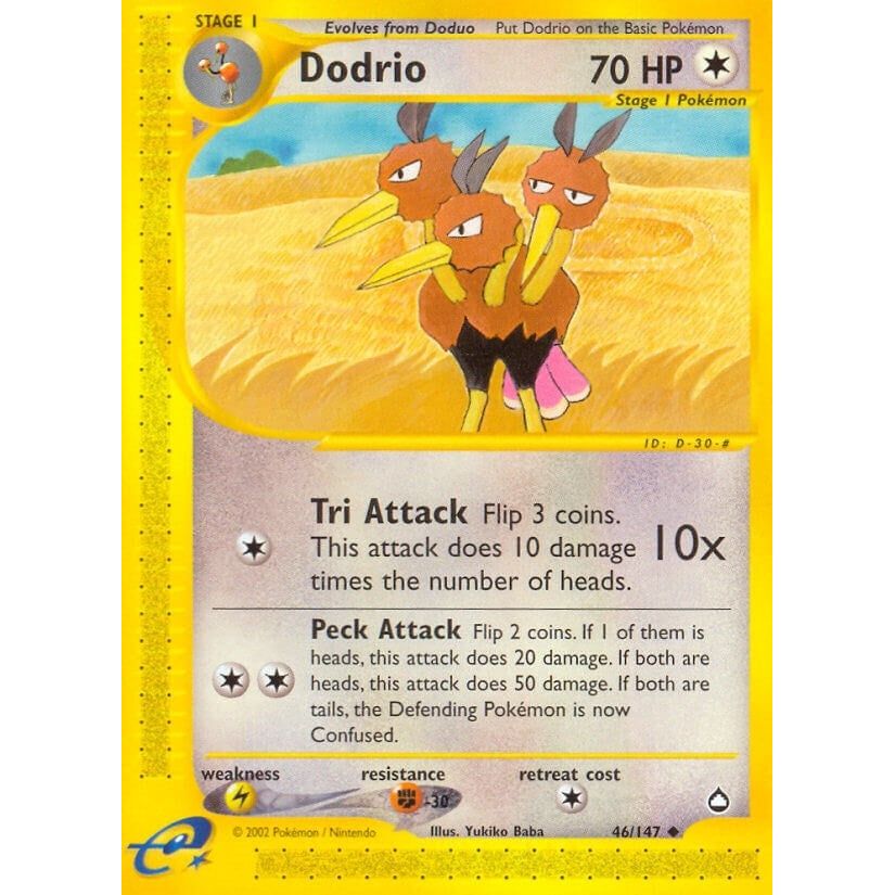 Image for Dodrio (046/147) (AQ) - Pokemon