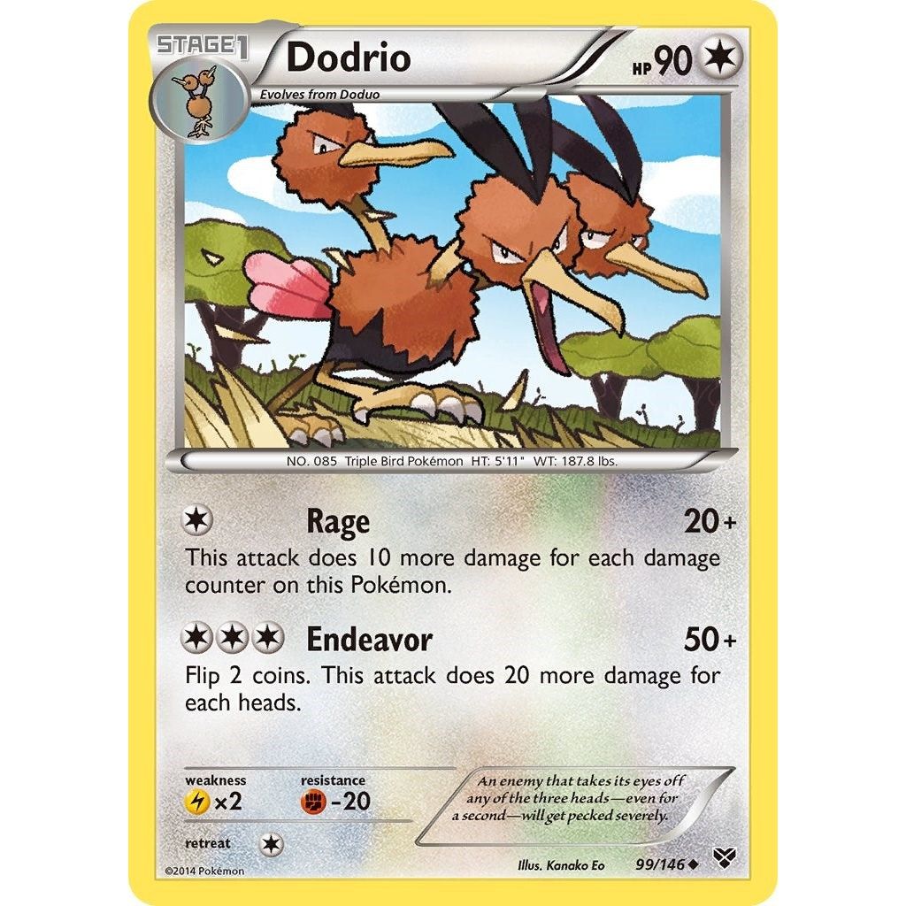 Image for Dodrio (99/146) (XY) - Pokemon