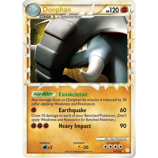 Image for Donphan (Prime) (107/123) (HS) - Pokemon