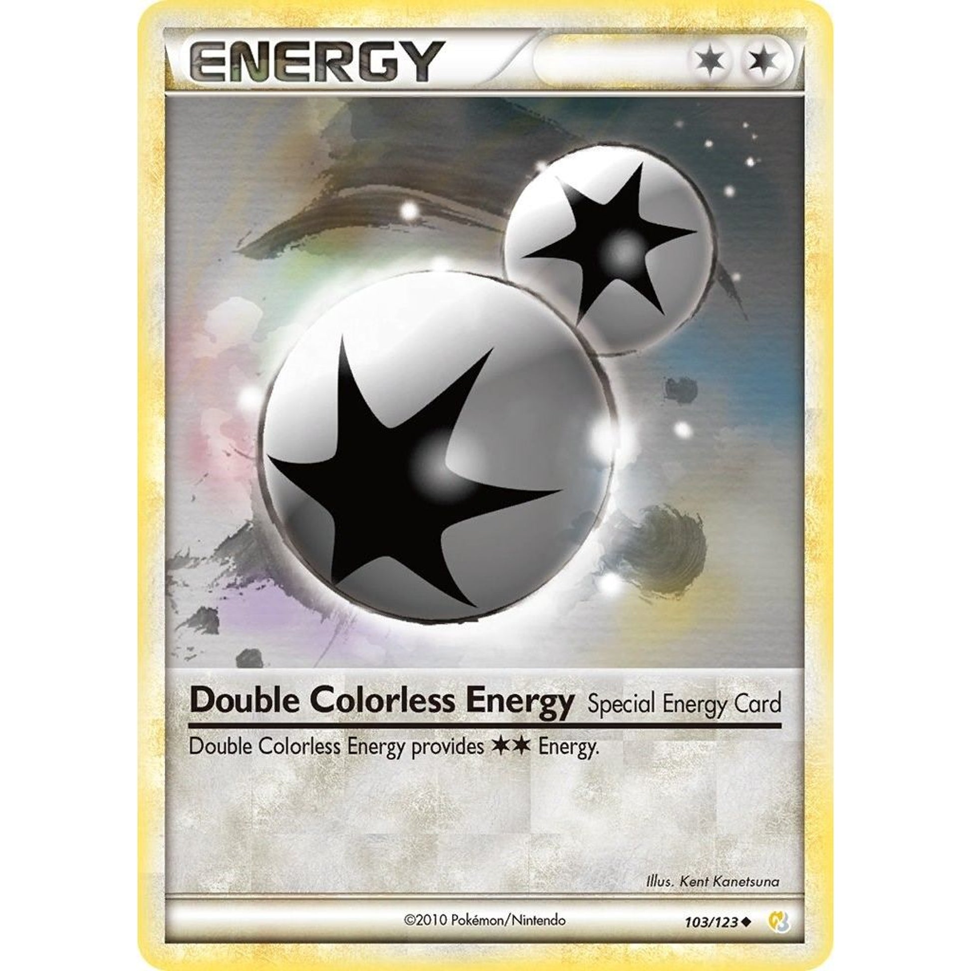 Image for Double Colorless Energy (103/123) (HS) - Pokemon