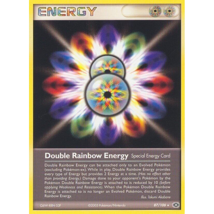 Image for Double Rainbow Energy (87/106) (EM) - Pokemon