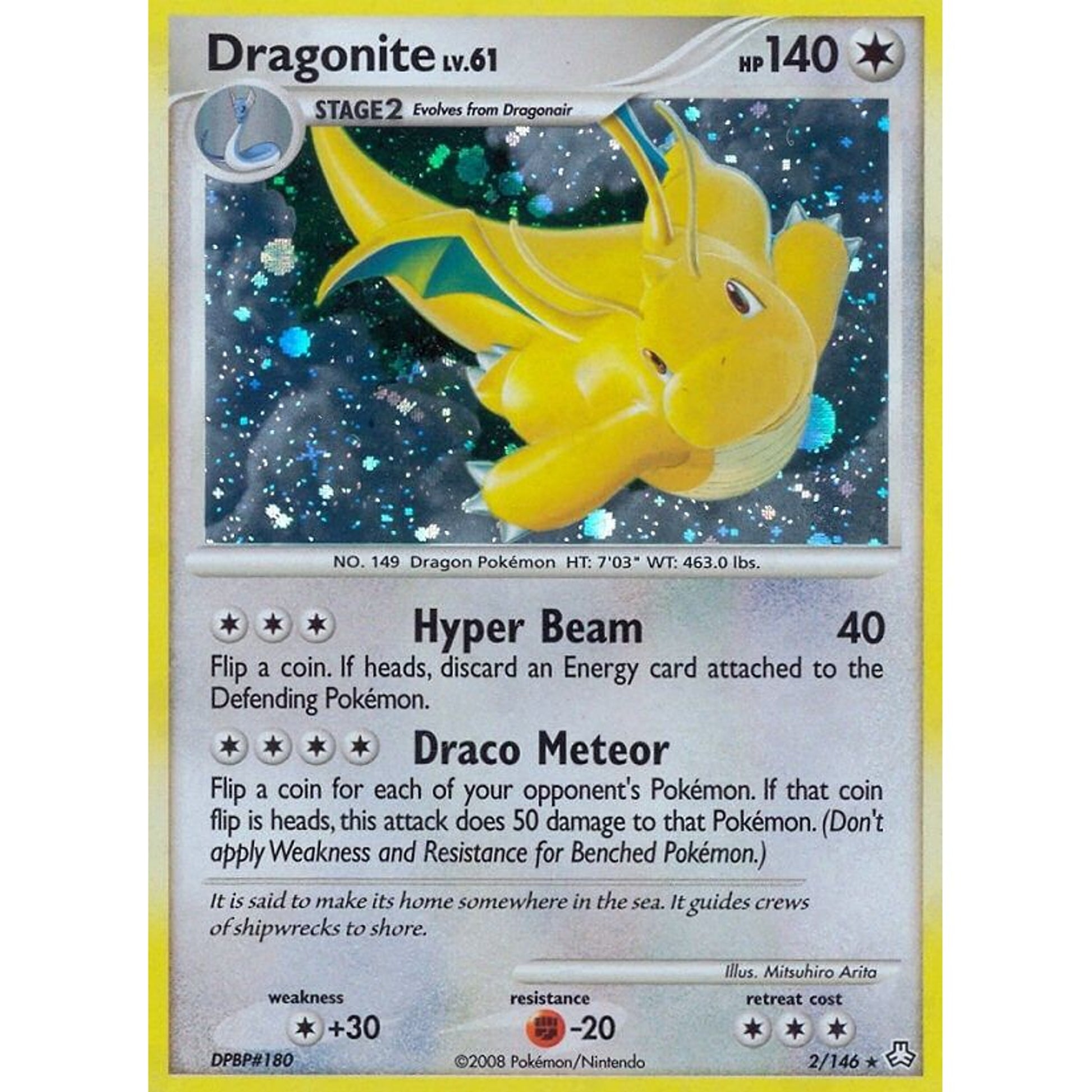 Image for Dragonite (2/146) (LA) - Pokemon