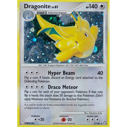 Image for Dragonite (2/146) (LA) - Pokemon