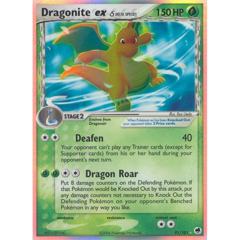 Image for Dragonite ex (Delta Species) (91/101) (DF) - Pokemon