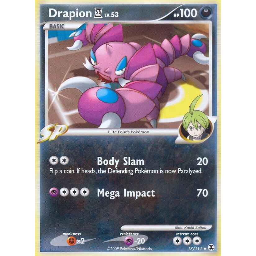 Image for Drapion E4 (17/111) (RR) - Pokemon