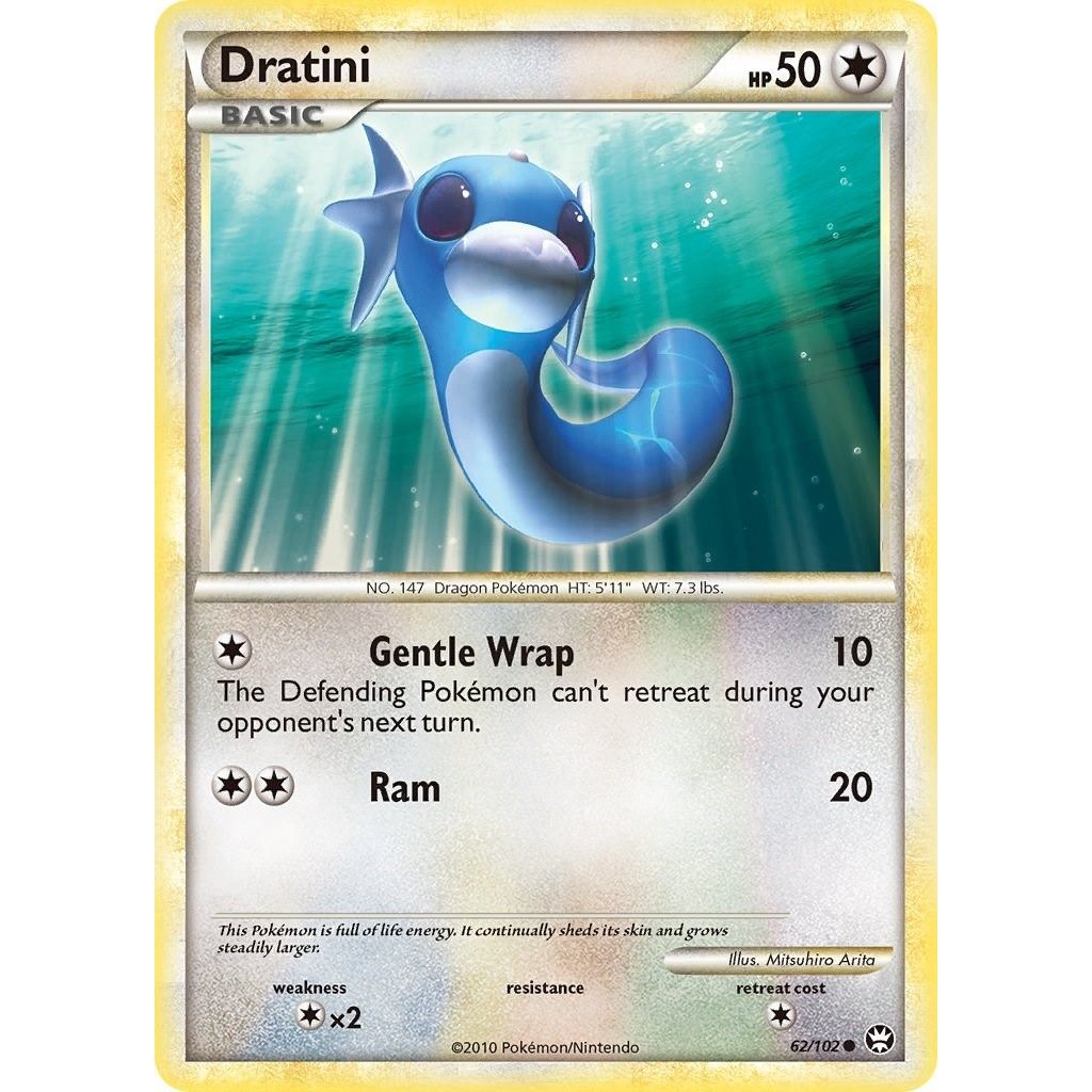 Image for Dratini (62/102) (TM) - Pokemon