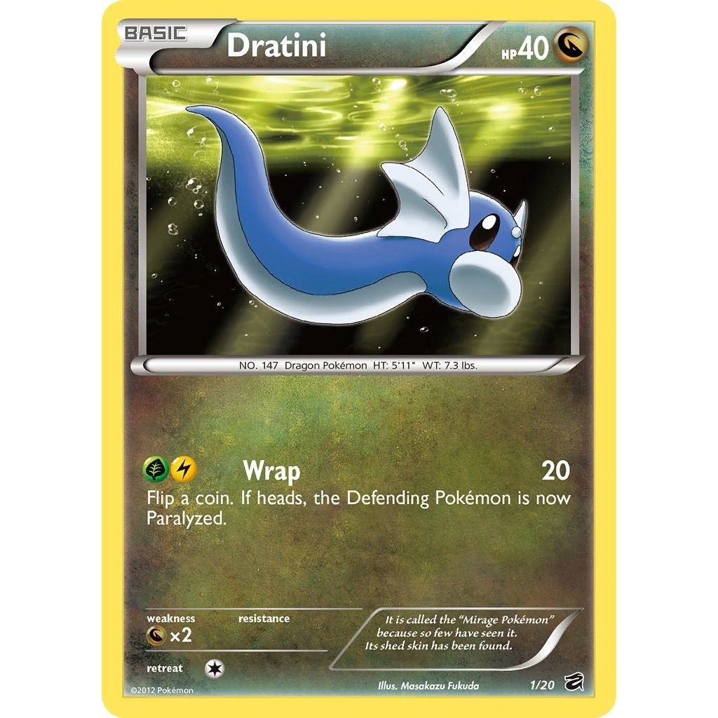 Image for Dratini (1) (1/20) (DRV) - Pokemon