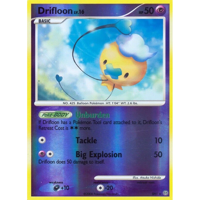 Image for Drifloon (Shiny) (SH1) (SF) - Pokemon