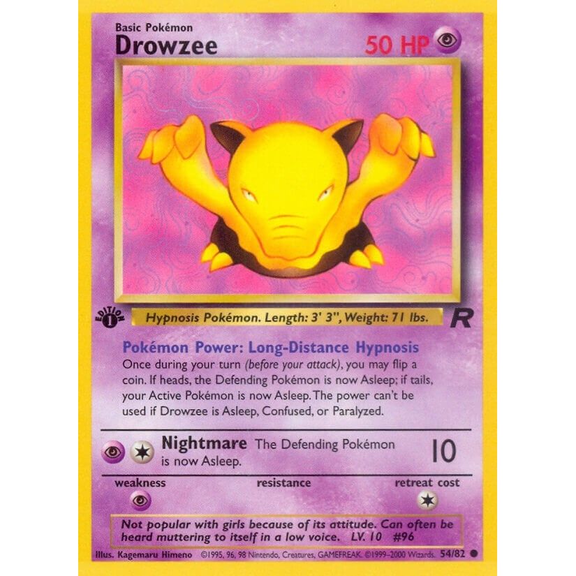 Image for Drowzee (54/82) (TR) - Pokemon