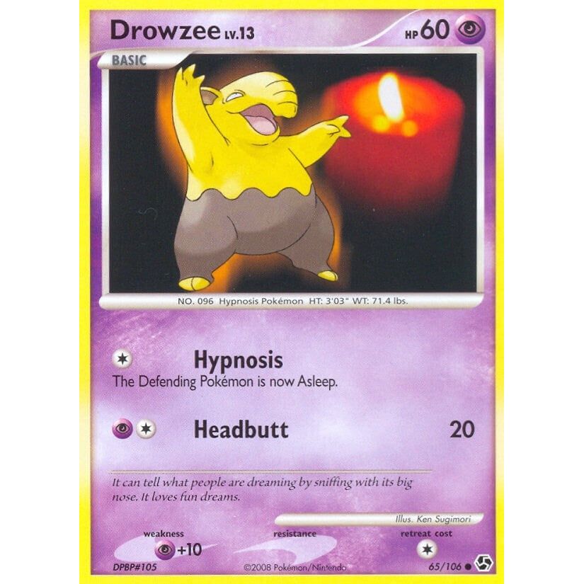 Image for Drowzee (65/106) (GE) - Pokemon