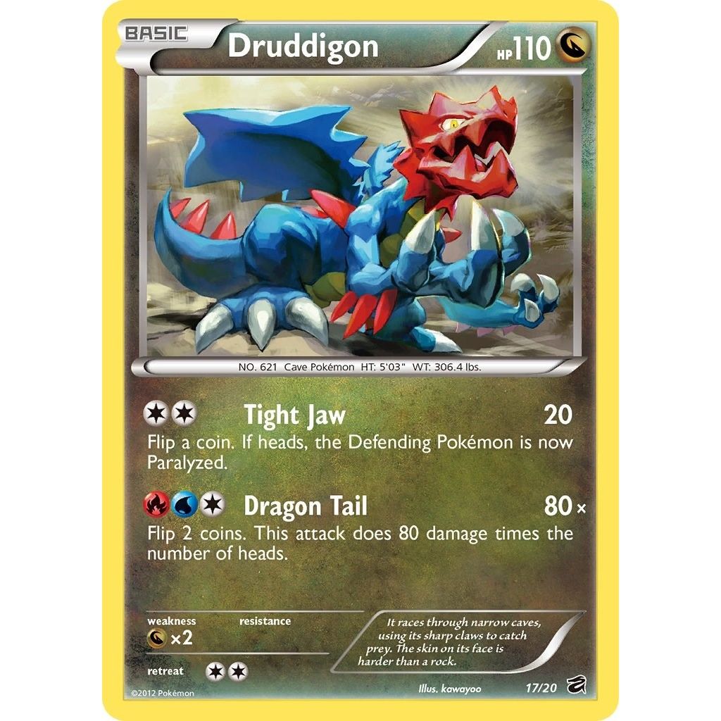 Image for Druddigon (17/20) (DRV) - Pokemon