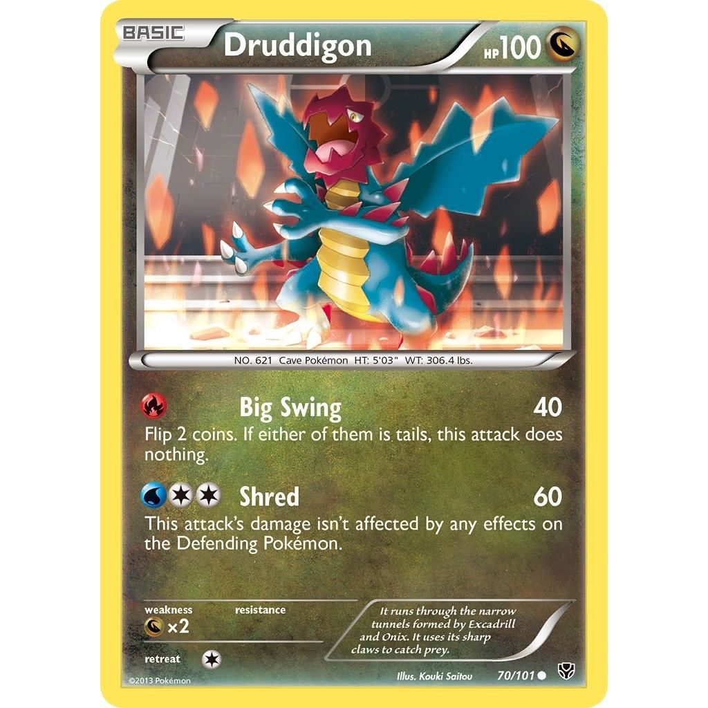 Image for Druddigon (70/101) (PLB) - Pokemon