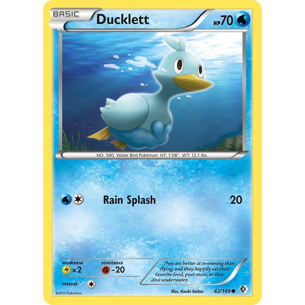 Image for Ducklett (42/149) (BCR) - Pokemon