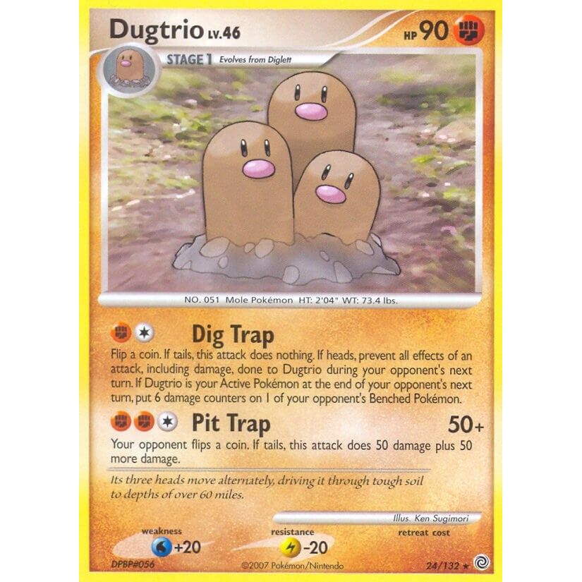 Image for Dugtrio (24/132) (SW) - Pokemon