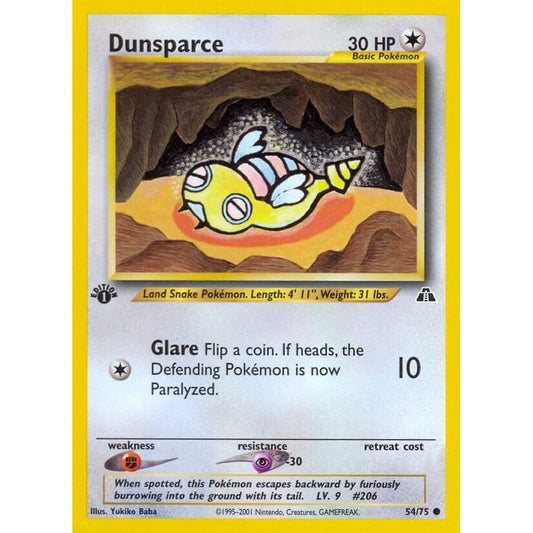 Image for Dunsparce (54/75) (N2) - Pokemon