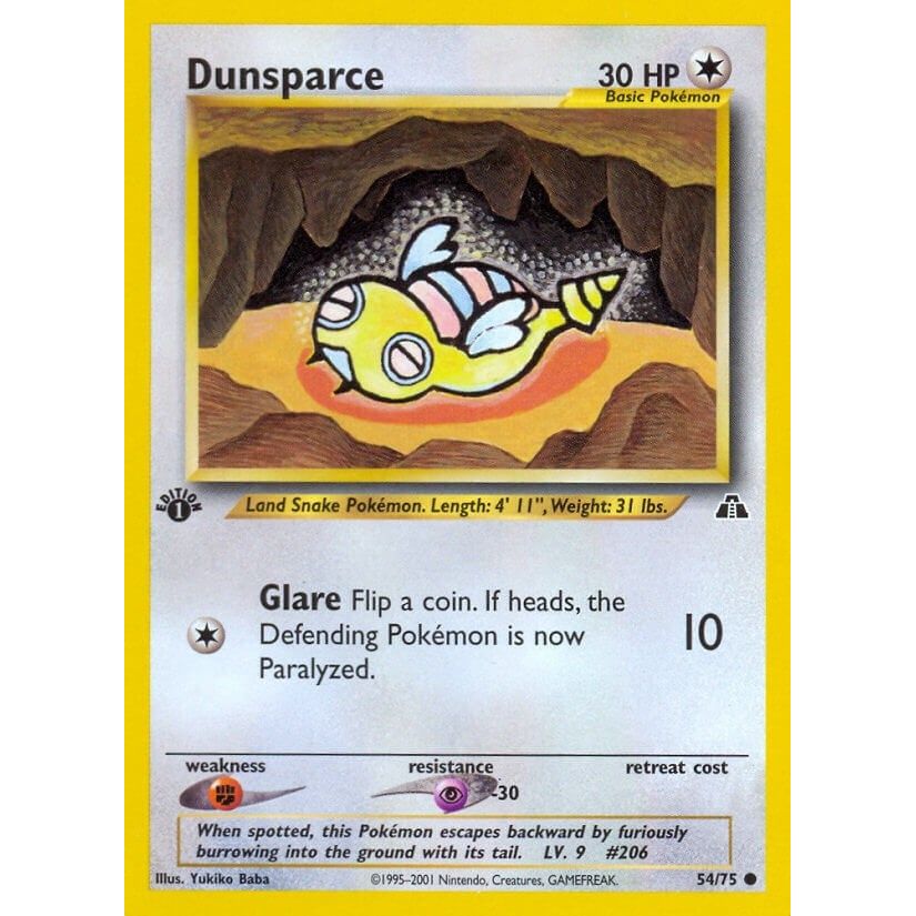 Image for Dunsparce (54/75) (N2) - Pokemon