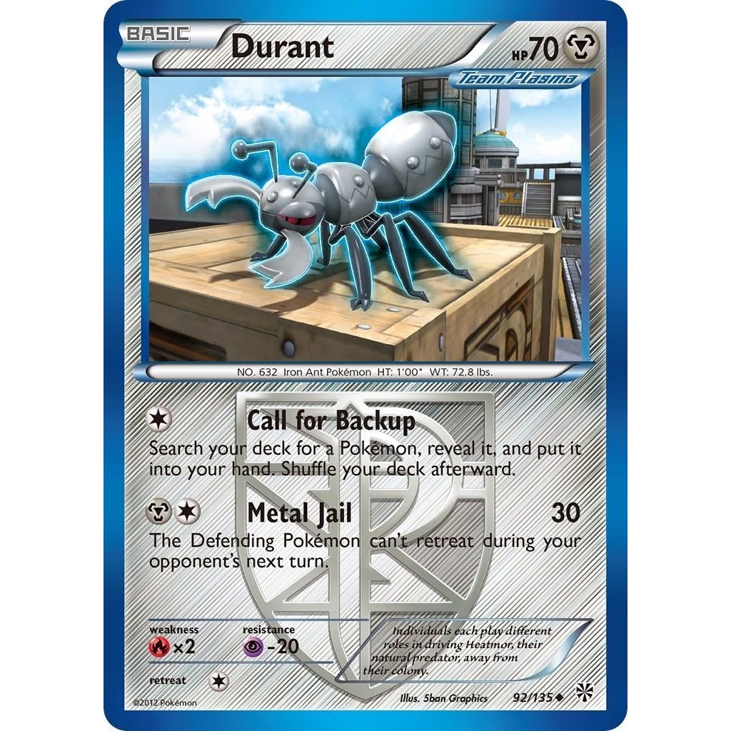 Image for Durant (Team Plasma) (92) (92/135) (PLS) - Pokemon