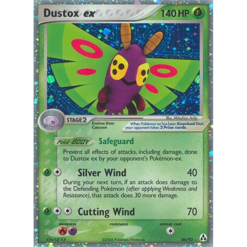 Image for Dustox ex (86/92) (LM) - Pokemon