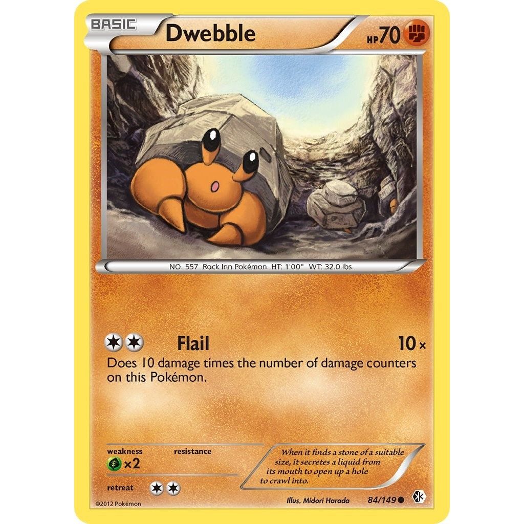 Image for Dwebble (84/149) (BCR) - Pokemon