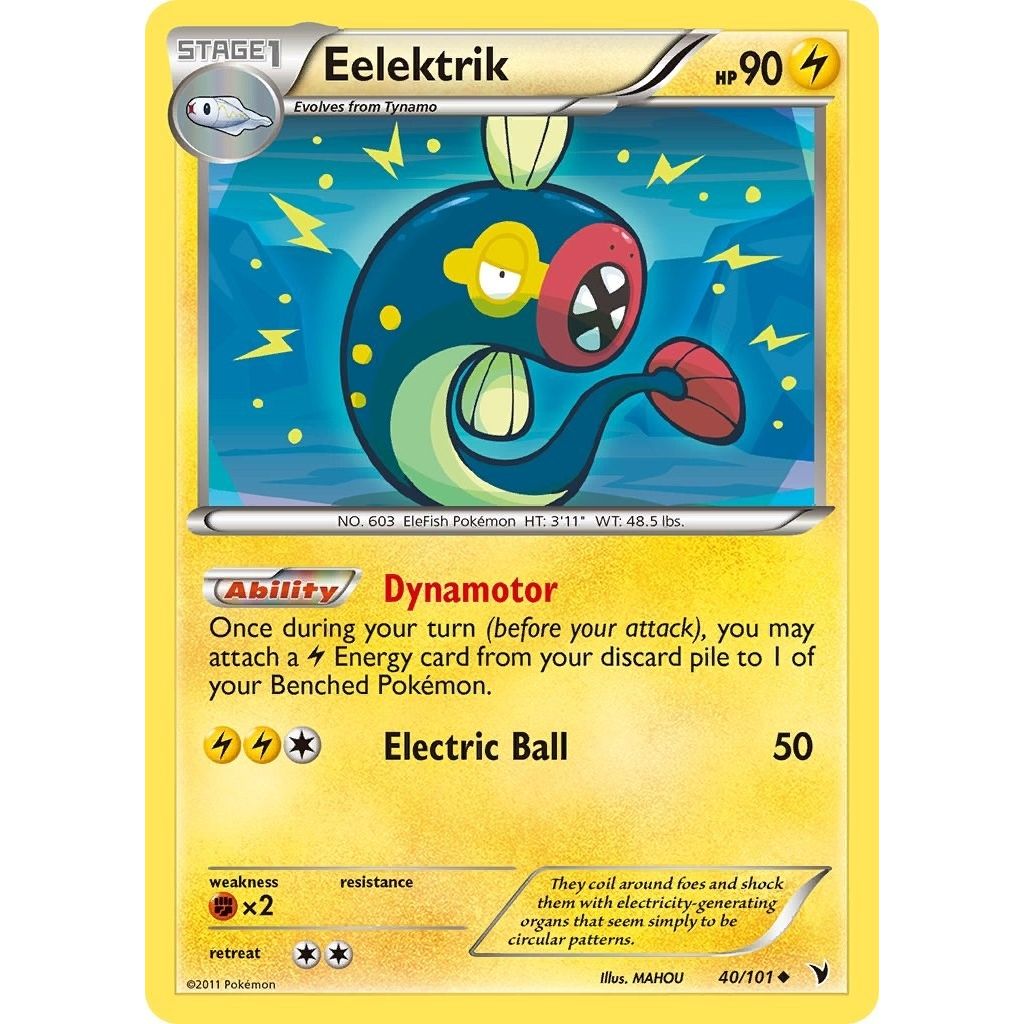 Image for Eelektrik (40/101) (NVI) - Pokemon