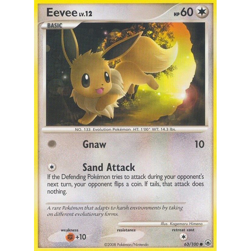 Image for Eevee (63) (63/100) (MD) - Pokemon