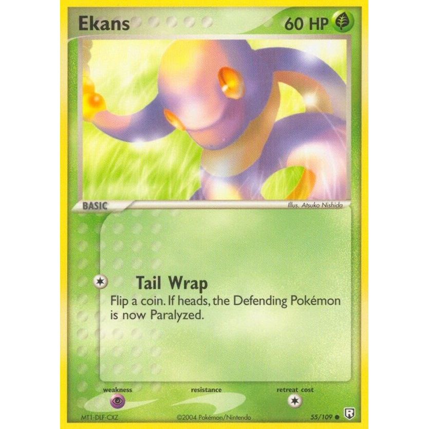 Image for Ekans (55/109) (RR) - Pokemon