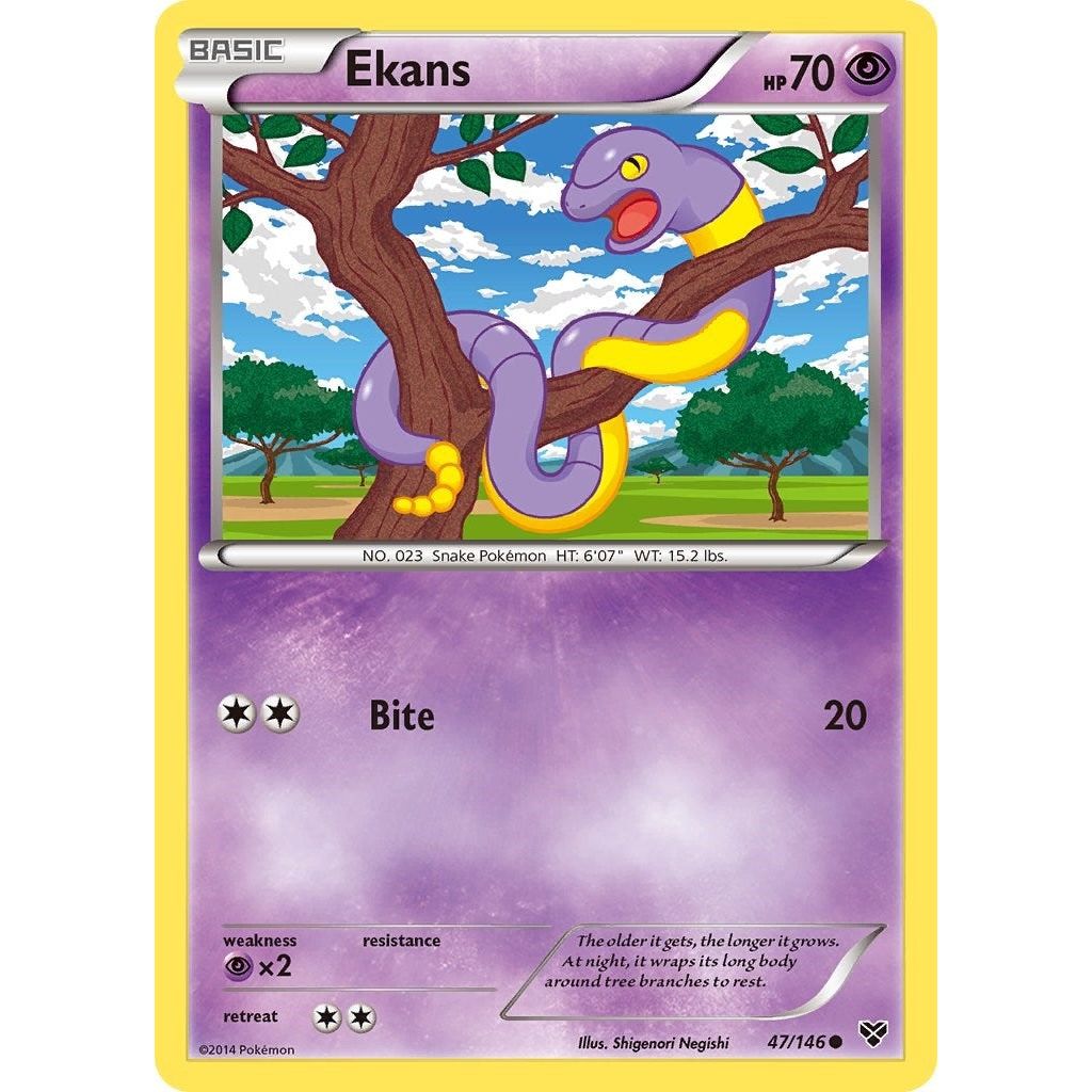 Image for Ekans (47/146) (XY) - Pokemon