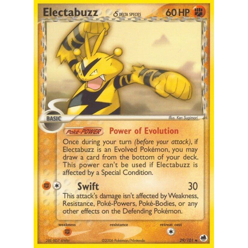 Image for Electabuzz (Delta Species) (29/101) (DF) - Pokemon