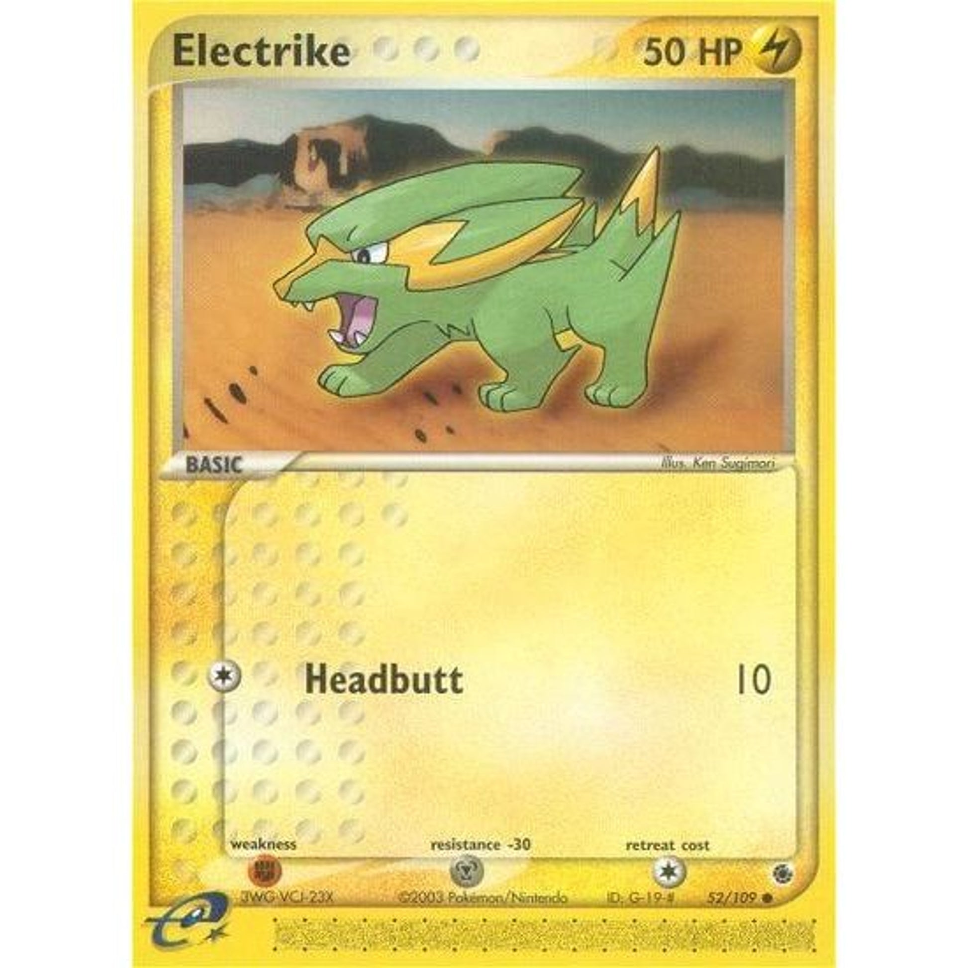 Image for Electrike (52/109) (RS) - Pokemon